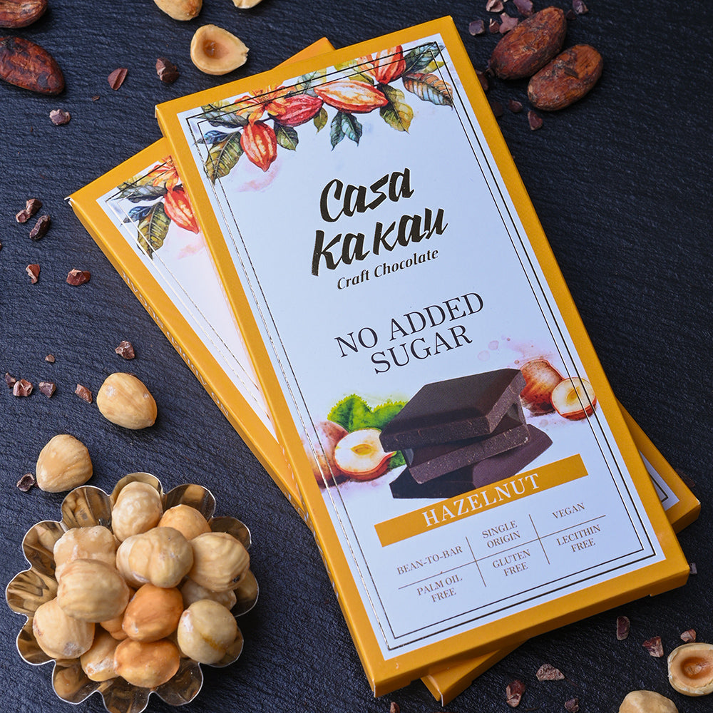 Artisanal Chocolate with no added sugar