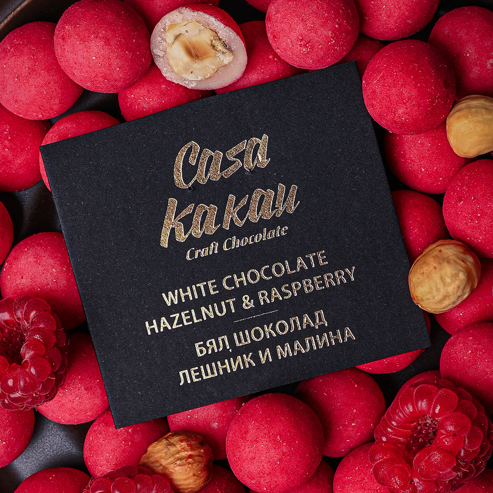 Chocolate Dragees - Hazelnut and Raspberry