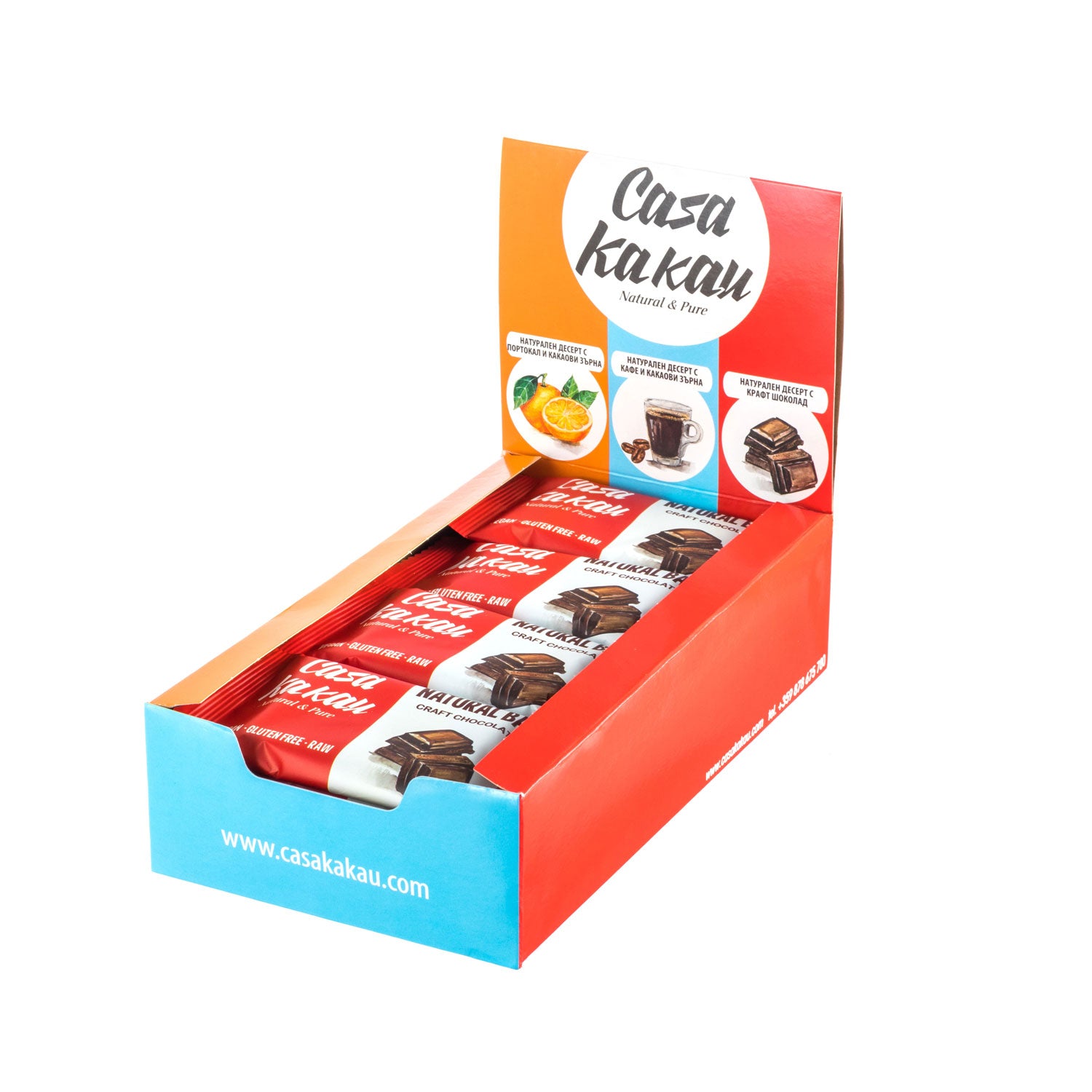 Натурален десерт с крафт шоколад