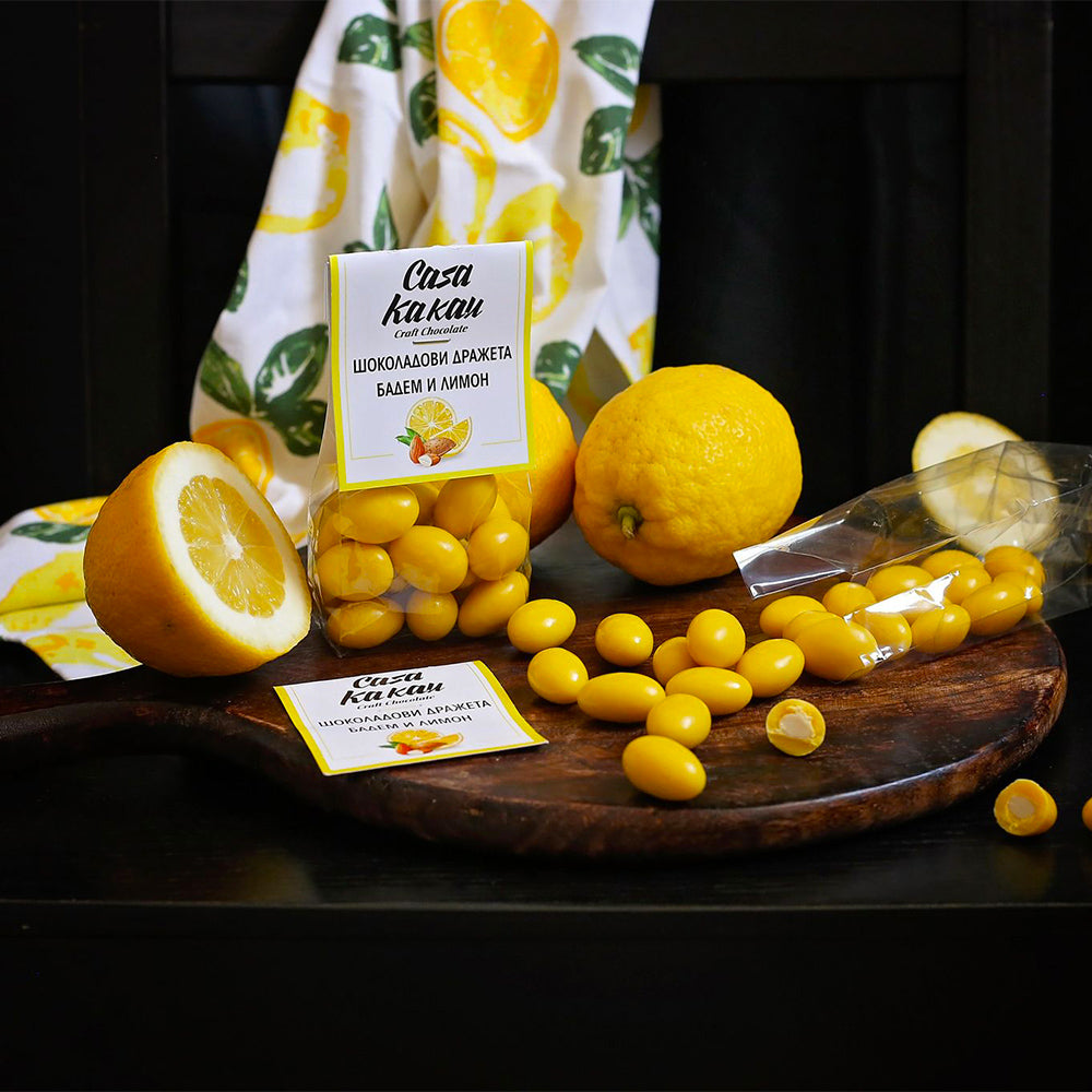 Шоколадови Дражета – Бадем и Лимон